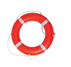 プールの泡の救命浮輪、赤い/オレンジ泡の救命具リングの