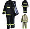 MED Nomexの物質的な消防士のスーツによってファスナーを絞めるタイプさまざまな色の高い耐久性