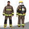 パラグラフAramidの消防士のスーツ用具の包みと閉まる注文色FRのジッパーの前部