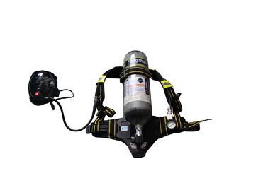 耐久の消防士の呼吸装置黒い色2040Lの空気容量