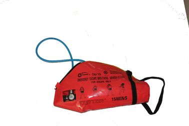 消防士の緊急の呼吸装置赤い色鋼鉄カーボン繊維シリンダー