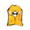 オレンジ色の大人のために満ちる膨脹可能な救命胴衣TPUの物質的な33g二酸化炭素